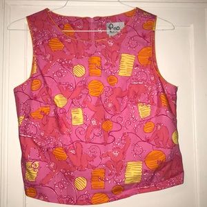 Lilly Pulitzer crop top